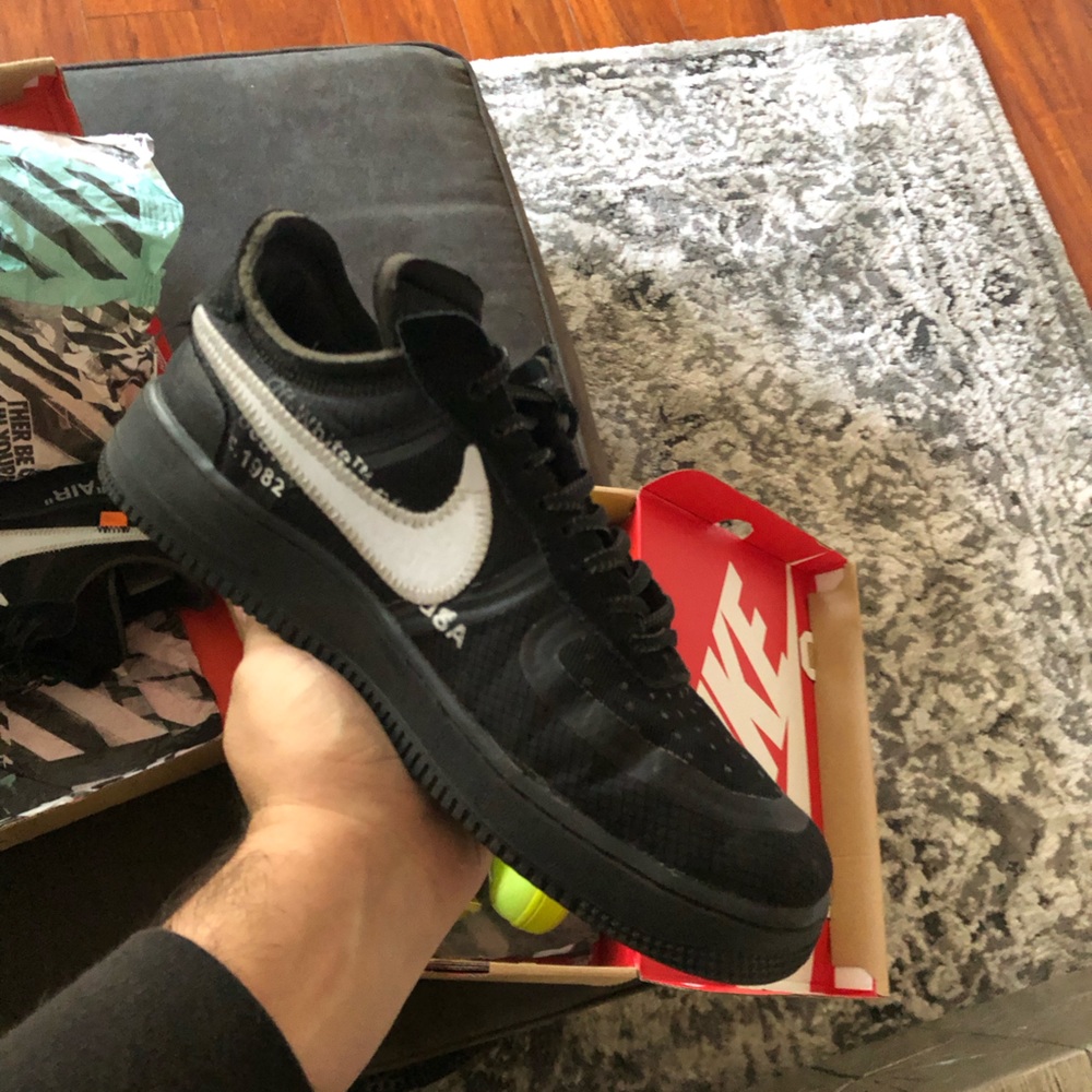 Nike off white black